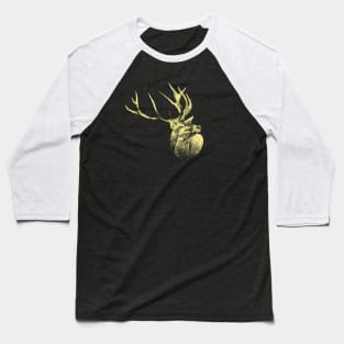 Red deer portrait Baseball T-Shirt